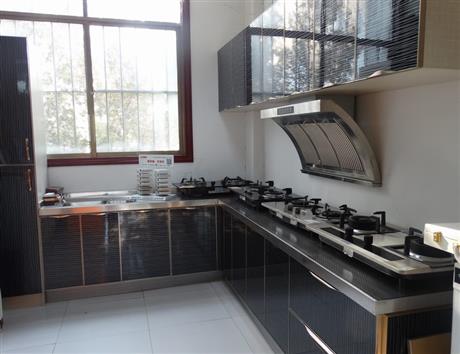 櫥柜及燃氣灶展示